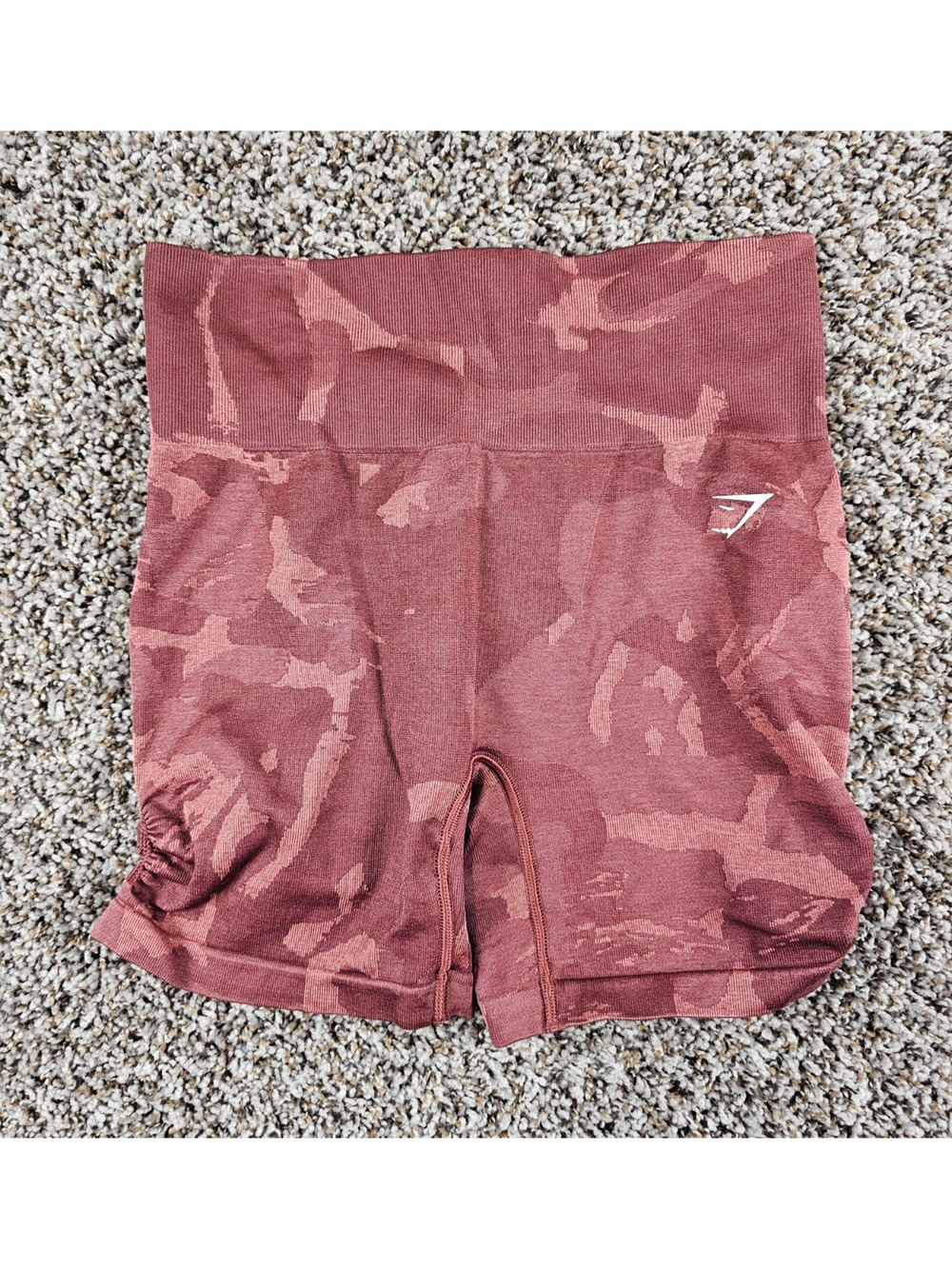Gymshark Adapt Camo Seamless Shorts in Camo Plum Womens Sz S